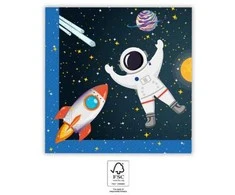 Globos Europe Bv Nežinomas Popierinės servetėlės ROCKET, 330 mm x 330 mm, 20 vnt.