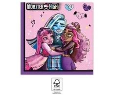 Usorteret Vienkartinės popierinės servetėlės Monster High, 20 vnt.