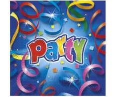 Servetėlės „Party Boom“, 20 dalių, 33 x 33 cm