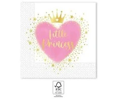 Servetėlės „Princesė Mažoji princesė“, 20 vnt., 33x33 cm, FSC