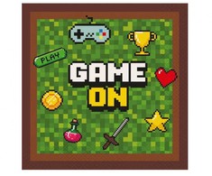 Servetėlių rinkinys „Gamer Game On“, 20 vnt., 33x33 cm