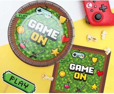 Servetėlių rinkinys „Gamer Game On“, 20 vnt., 33x33 cm