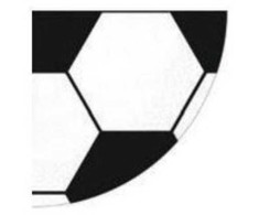 Servetėlių rinkinys su futbolo kamuoliais, 12 vnt., 32x32 cm