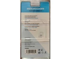Šešiakampių raktų komplektas Ferrestock 1,5 - 2 - 2,5 - 3 - 4 - 5 - 6 - 8 - 10 mm 9 pcs