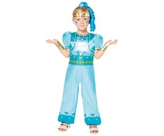 „Shimmer and Shine“ mėlynas kostiumas 3-4 metų vaikams