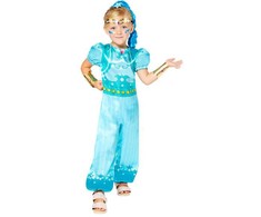 „Shimmer and Shine“ mėlynas kostiumas 3-4 metų vaikams