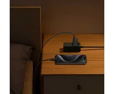 Baseus GaN5 30W su kablem 100W USB-C do USB-C - juoda