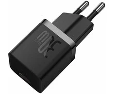 Baseus GaN5 30W su kablem 100W USB-C do USB-C - juoda