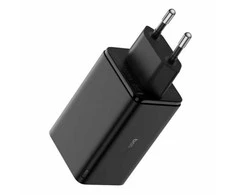 Baseus GAN6 Pro greitas įkroviklis, 2xUSB-C + 2xUSB, 65W (juodas)