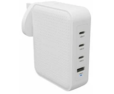 Targus Hyper HyperJuice 145W USB-C GaN Travel Charger with 4 Ports - Juodas