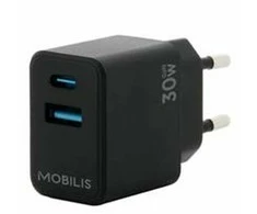 Mobilis SIENINIS KROVITUKAS - 30W - 1 USB A +/1 USB C - GAN