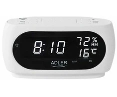 Adler AD 1186W Žadintuvas su drėgmės ir temperatūros matavimo funkcija