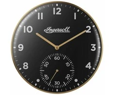 Sieninis laikrodis Ingersoll 1892 IC003GB Auksinis Juoda