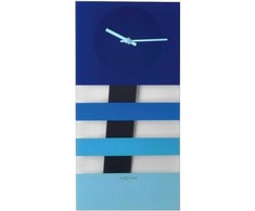 Laikrodis NEXTIME 2855BL. WALL WATCH, Kolor mėlyna. Unisex.