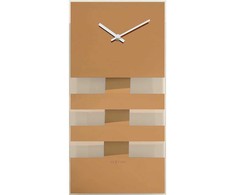 Laikrodis NEXTIME 2855CO. WALL WATCH, Kolor auksinė. Unisex.