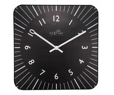 Laikrodis NEXTIME 3240ZW. WALL WATCH, Kolor juoda. Unisex.