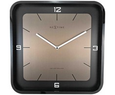 Laikrodis NEXTIME 3518ZW. WALL WATCH, Kolor auksinė. Unisex.