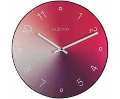 Laikrodis NEXTIME 8194RO. WALL WATCH, Kolor raudona. Unisex.