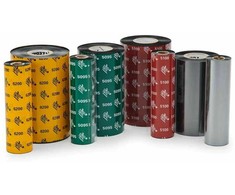 Zebra 3200 Wax/Resin - Zebra 2746e - Thermal transfer - Juodas - 300 m - 2.5 cm - 110mm x 300m