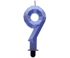 GoDan wieczka cyfra 9 Diament met c.nieb PF-SDC9 62974