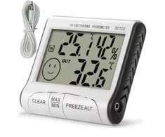 Bikuvalt Weather station thermometer hygrometer sensor