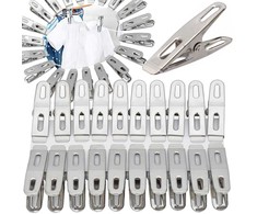 Skalbinių segtukai, 20 vnt, metaliniai