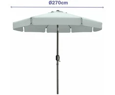 Skėtis nuo saulės Marbueno Balta Ø 270 cm
