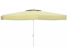 Skėtis nuo saulės Marbueno Balta Poliesteris Aliuminis Ø 270 cm