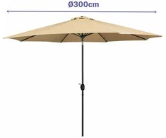 Skėtis nuo saulės Marbueno Ruda Ø 300 cm