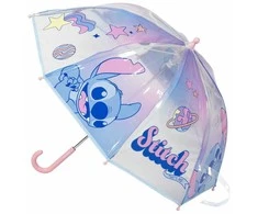 CERDÁ Disney Stitch manual bubble umbrella