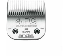 Andis Andis - užspaudžiamas plieno peiliukas plaukų kirpimo mašinėlei, Nr. 4FC (9,5 mm) universalus