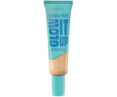 „Rimmel London Kind &amp; Free Glow It Up“ drėkinamasis odos atspalvio makiažo pagrindas