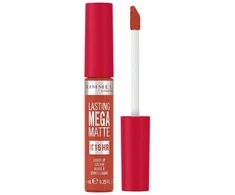 Rimmel London Lasting Mega Matte Skysti lūpų dažai moterims, 7,4 ml