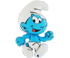 Smurfs Puffo folijos balionas 81 cm