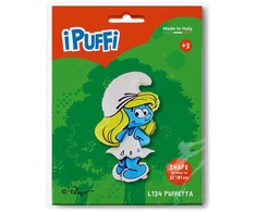 Smurfų Smurfette folijos balionas 81 cm