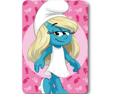 Smurfų Smurfette vilnos antklodė 100x140cm