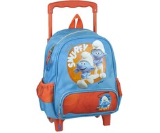 Smurfų „So What“ riedanti darželio kuprinė, 30 cm krepšys