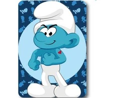 Smurfų sunkioji smurfų poliarinė antklodė 100x140cm