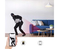 Šnipinėjimo kamera laikrodyje, LED, žadintuvas, „Full HD“, „Wi-Fi“