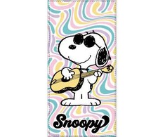 Snoopy gitaros vonios rankšluostis, paplūdimio rankšluostis 70x140cm (greitai džiūstantis)