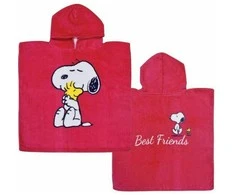 Snoopy paplūdimio rankšluostis pončas 50x100 cm