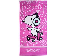 Snoopy Skate vonios rankšluostis, paplūdimio rankšluostis 70x140cm