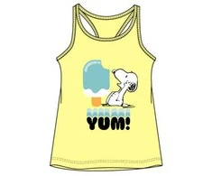 Snoopy Yum vaikiški trumpi marškinėliai, 10 metų