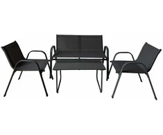Sodo baldai Marbueno Juoda 115 x 77 x 65 cm