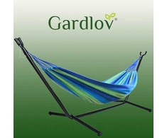 Lauko baldų komplektas Sodo hamakas 200x150cm su rėmu