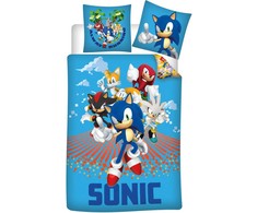 Sonic the Hedgehog Always Running Vaikiška patalynė 100√ó135 cm, 40√ó60 cm