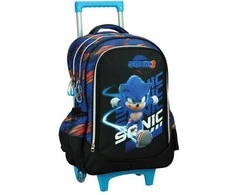 Sonic the Hedgehog Brawn mokyklinis krepšys su ratukais, 46 cm