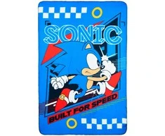 Sonic the Hedgehog Built for Speed polar flisinė antklodė 100x150cm