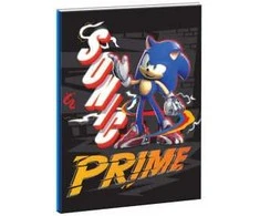 Sonic the Hedgehog, gauk mane, Sonic the Hedgehog, B/5 linijuotų lapų sąsiuvinis su 40 puslapių