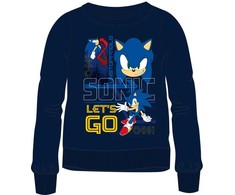 Sonic the Hedgehog Go Sonic the Hedgehog vaikiškas džemperis su gobtuvu, 140 cm